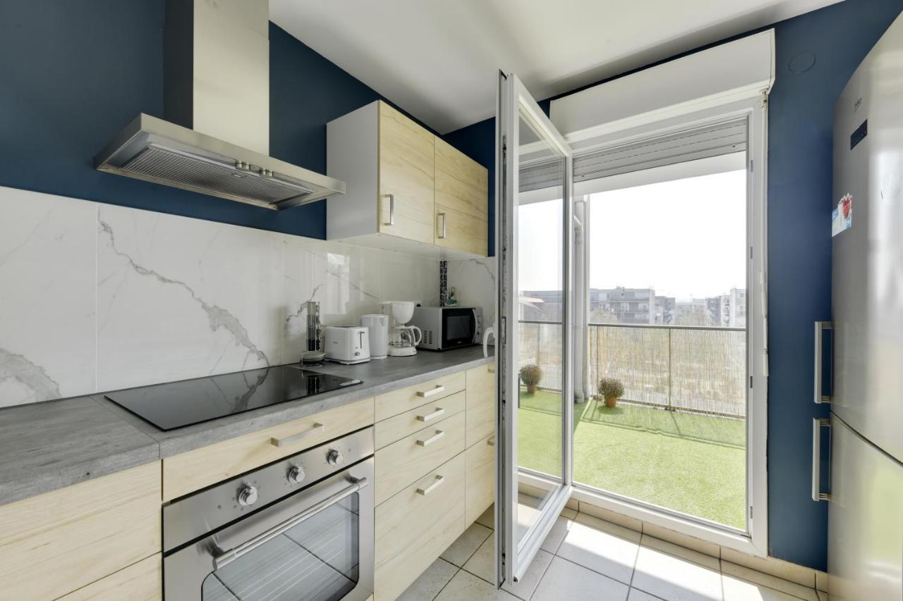 Chic Apart With Great View Of Paris Appartamento Saint-Denis  Esterno foto